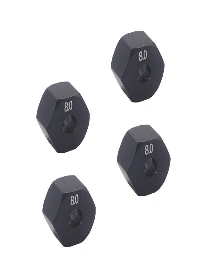 BONRI محول محور سداسي من سبائك الألومنيوم من Share Goo مقاس 12 مم مع دبابيس متوافق مع سيارة الزحف Axial SCX10 90046 Tamiya CC01 1/10 RC (سمك 8 مم) - Image 2